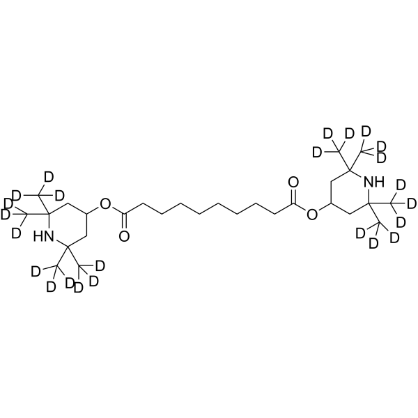Bis(2,2,6,6-tetramethylpiperidin-4-yl) decanedioate-d24